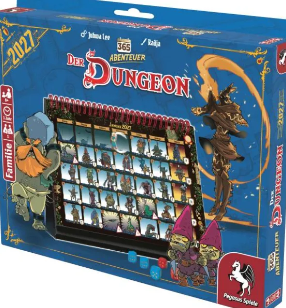 365 Abenteuer - Der Dungeon (Kalender Edition 2027)