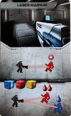 Adrenaline Laser Magnum Promo Card (Exp.) (engl.)