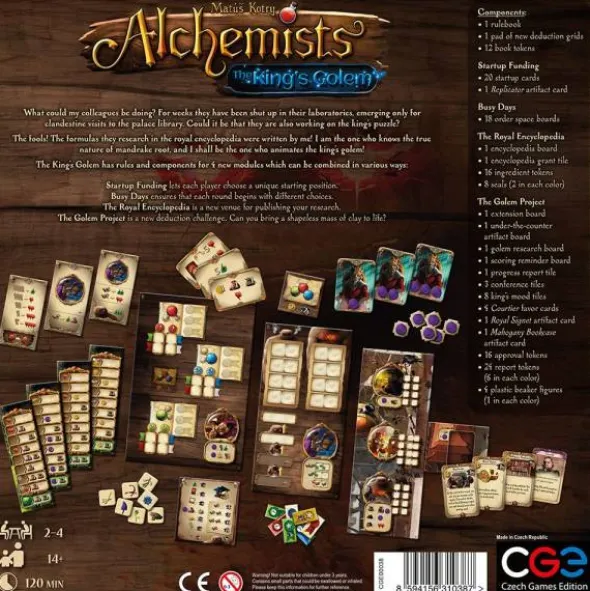 Alchemists: The King`s Golem (Exp.) (engl.)