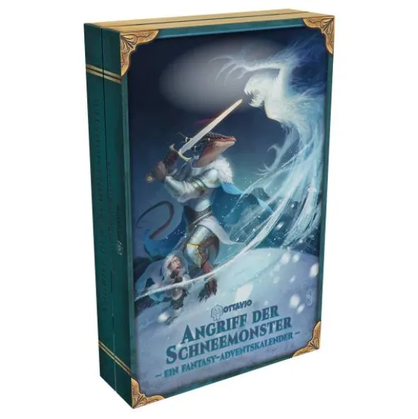 Angriff der Schneemonster: Ein Fantasy-Adventskalender