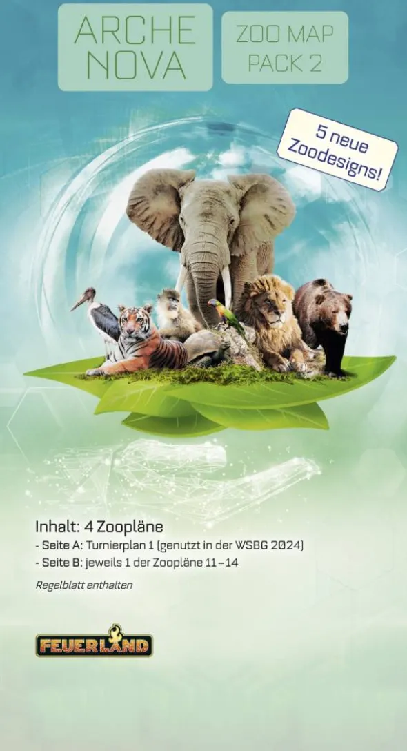 Arche Nova Zoo Map Pack 2 (Erw.) (deutsch)