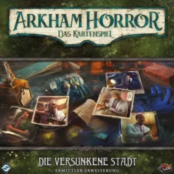 Arkham Horror: Das Kartenspiel - Die Versunkene Stadt (Ermittler-Erw.)
