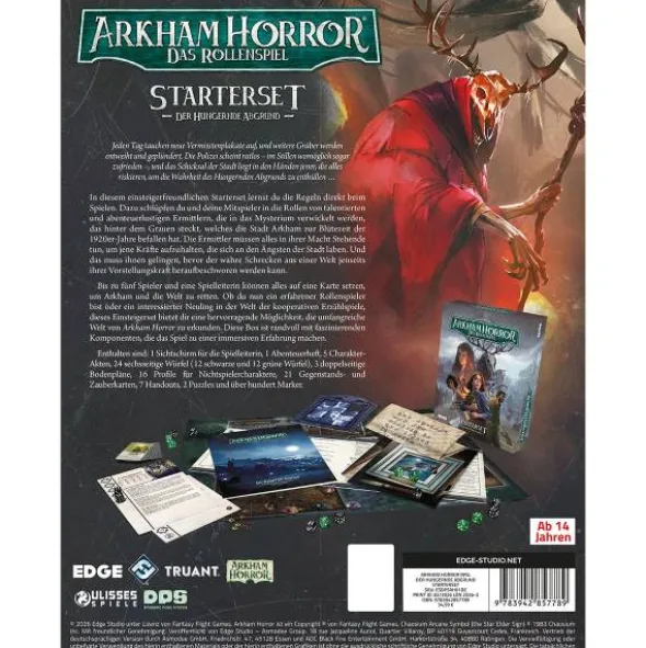 Arkham Horror RPG - Der Hungernde Abgrund Einsteigerset