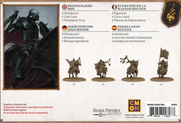 A Song of Ice & Fire - Bolton Flayed Men (Gehäutete von Haus Bolton) (Erw.)