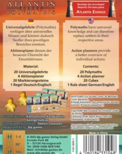 Atlantis Exodus: Polymathis (Erw.) (deutsch/engl.)
