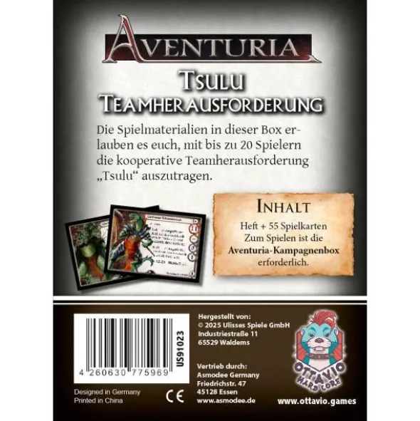 Aventuria - Teamherausforderung: Tsulu (Erw.)