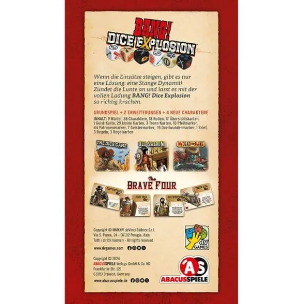 Bang!:The Dice Game Dice Explosion (Erw.)