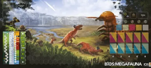 Bios:Mesofauna/ Bios:Megafauna Neoprene Board (Exp.) (engl.)
