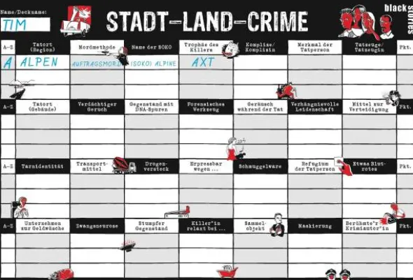 black stories junior - Stadt-Land-Crime