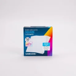 Board Game Sleeves Square Clear Matte
