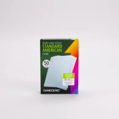 Board Game Sleeves Standard American Clear