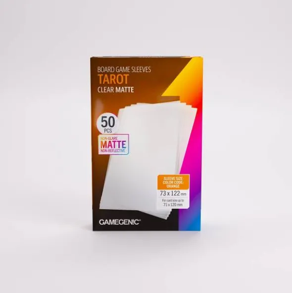 Board Game Sleeves Tarot Clear Matte