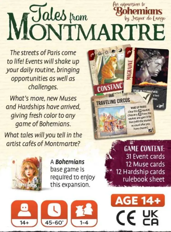 Bohemians: Tales from Montmarte (Exp.) (engl.)