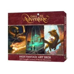 Call to Adventure High Fantasy Art Deck (Exp.) (engl.)