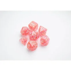 Candy-like Series - Peach - RPG Dice Set