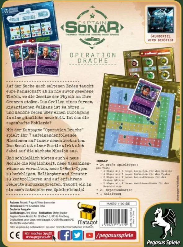 Captain Sonar: Operation Drache (Erw.)