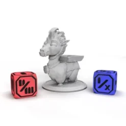 Caral „Crawall“ Startspieler-Mini und Schwierigkeitswürfel (Erw.)