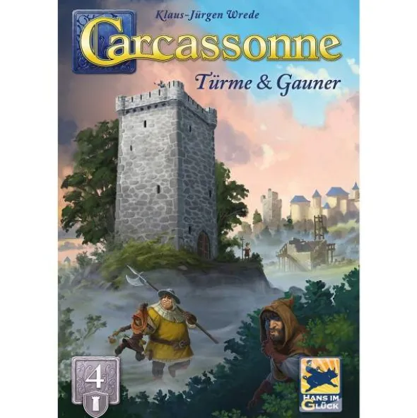Carcassonne - Türme & Gauner (Erw. 4)
