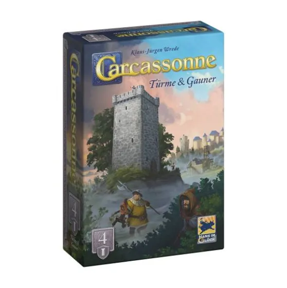 Carcassonne - Türme & Gauner (Erw. 4)