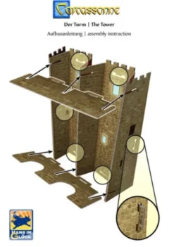 Carcassonne: Turm (Plättchenhalter)