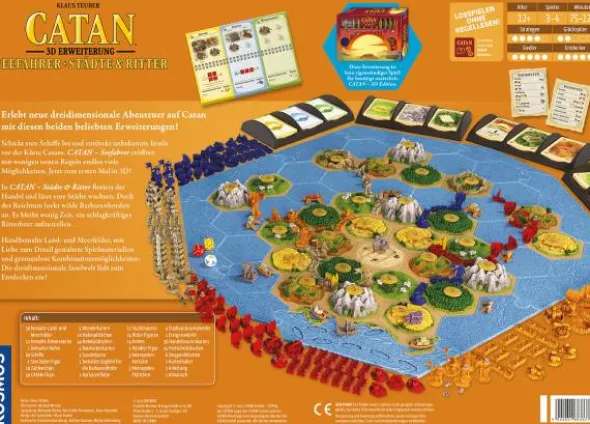 Catan - 3D Edition - Seefahrer und Städte & Ritter (Erw.)