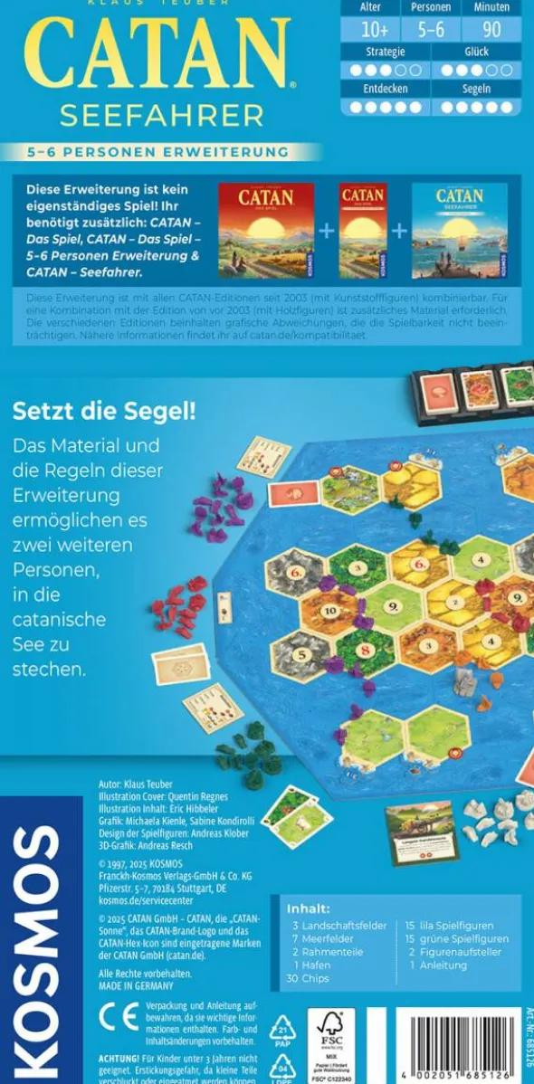 CATAN Seefahrer 5/6