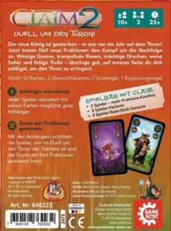 Claim 2 (deutsch)