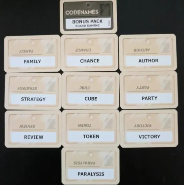 Codenames Board Gaming (first edition Codenames) Promo Pack (Exp.) (engl.)
