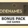 Codenames CGE Games (first edition of Codenames) Promo Pack (Exp.) (engl.)