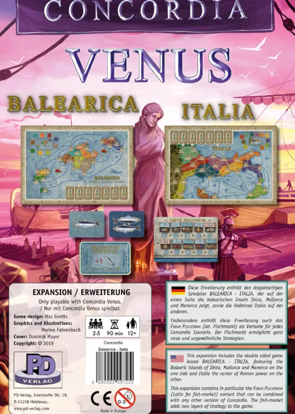 Concordia Venus: Balearica - Italia (Erw.)