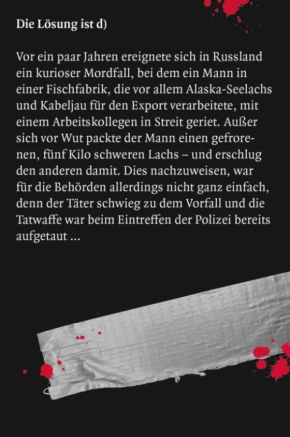 Das große True Crime Quiz