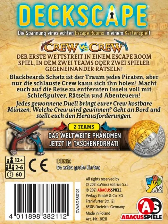 Deckscape - Crew vs Crew