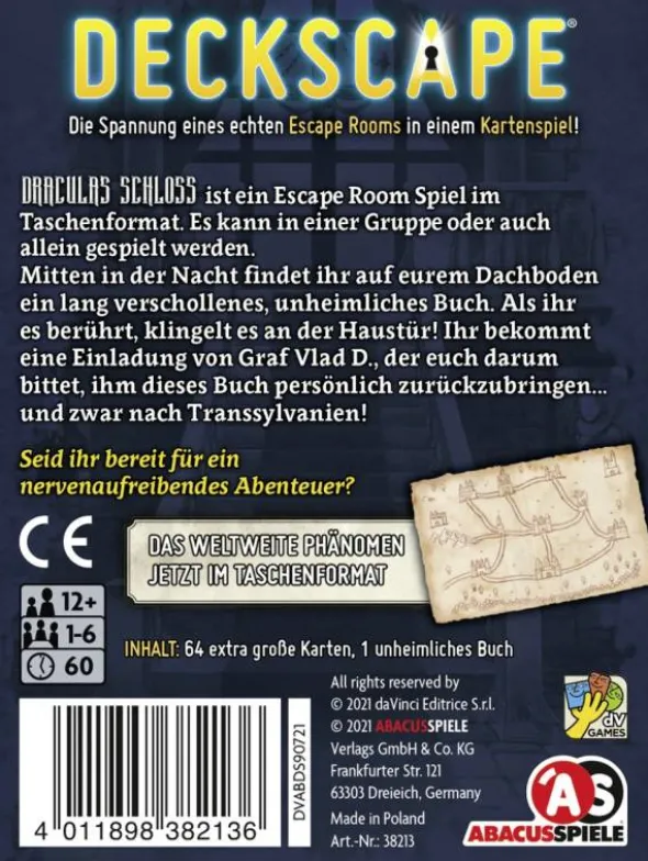 Deckscape - Draculas Schloss