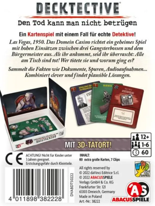 Decktective - Den Tod kann man nicht betrügen