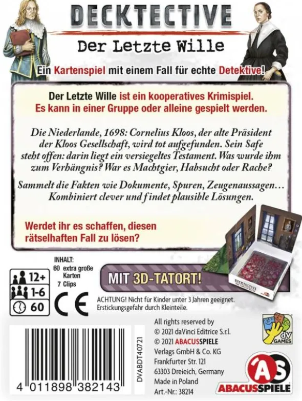 Decktective - Der Letzte Wille