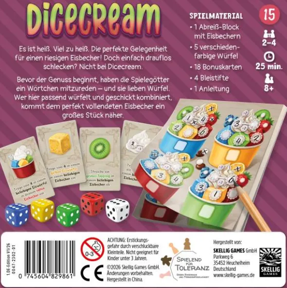 Dicecream
