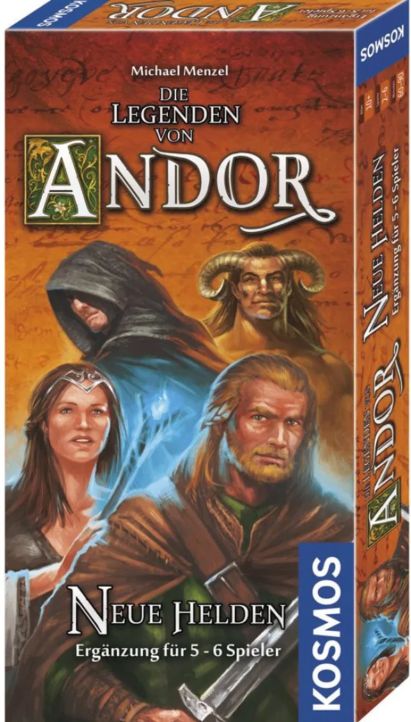 Die Legenden von Andor - Neue Helden 5-6 Spieler (Erw.)