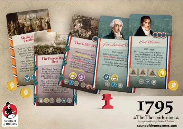 1795: Die Thermidorianer Erweiterung für Verräter & Patrioten (Erw.) (deutsch)