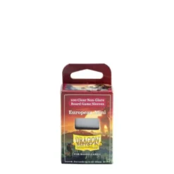 Dragon Shield: Board Game Sleeves Clear/NonGlare – European Mini 45mm x 68mm (100)