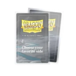 Dragon Shield: Board Game Sleeves Clear/NonGlare – European Standard 59mm x 92mm (100)