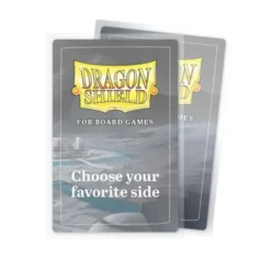Dragon Shield: Board Game Sleeves Clear/NonGlare – Extra large 65mm x 100mm (100)