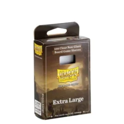 Dragon Shield: Board Game Sleeves Clear/NonGlare – Extra large 65mm x 100mm (100)