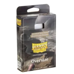 Dragon Shield: Board Game Sleeves Clear/NonGlare – Oversize 80mm x 120mm (100)