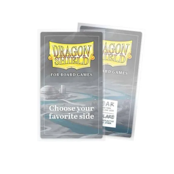 Dragon Shield: Board Game Sleeves Clear/NonGlare – Tarot 70mm x 120mm (100)