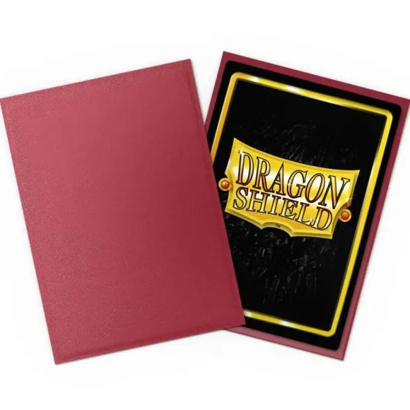Dragon Shield: Matte, Blood Red, Non Glare V2 (100)