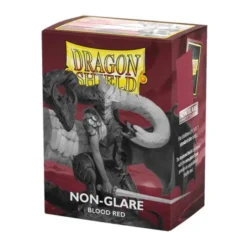 Dragon Shield: Matte, Blood Red, Non Glare V2 (100)