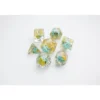 Embraced Series - Green Skull - RPG Dice Set
