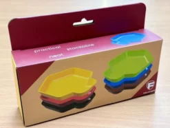 6er-Pack Shell Tokenhalter/Schälchen BUNT