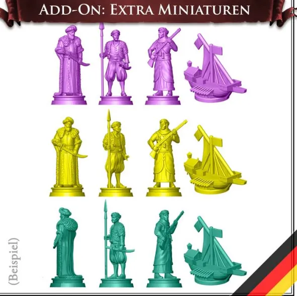 Europa Universalis - Der Preis der Macht Extra Set Miniaturen