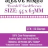 Everdell Compatible Mini Sleeves (110pcs) 44mm x 63mm - 8840